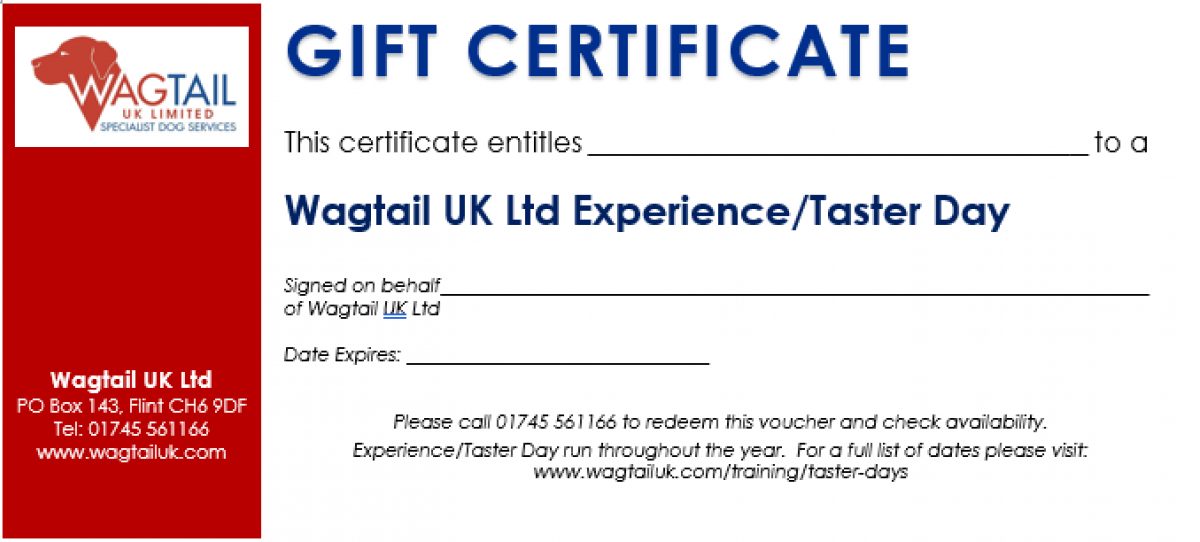 Wagtail Gift Vouchers